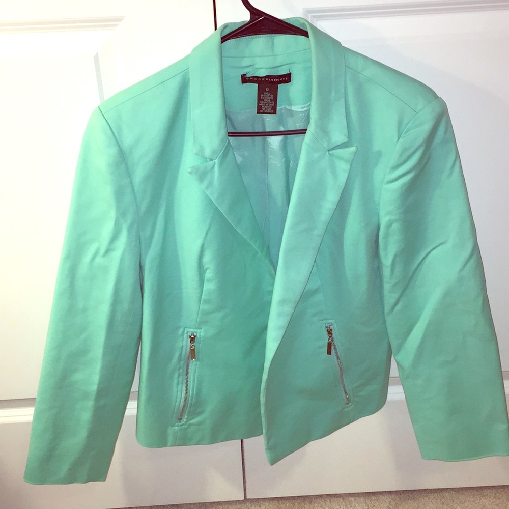 Seafoam Grace Elements Blazer - Women’s 12
